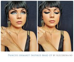 princess ahmanet inspired make up the