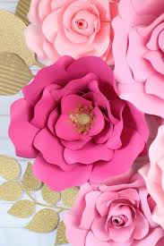 How To Make Large Paper Flowers
