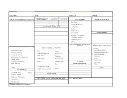 Blank Weekly Lesson Plan Template New Teacher Planner