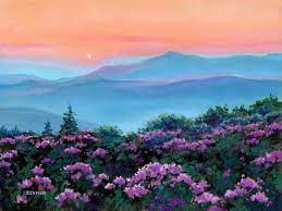 Blue Ridge Mountains Original Painting