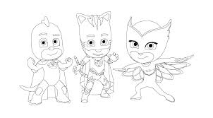 Everyone can be a superhero! Pj Masks Coloring Pages Best Coloring Pages For Kids