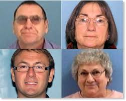 Paul Gilkey (top left) shot and killed sister-in-laws Dorothy Cherry (top ... - image
