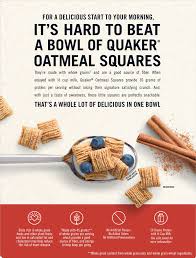 quaker oatmeal squares cinnamon