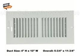 Duct Size Ac Wall Ceiling Heat Vent