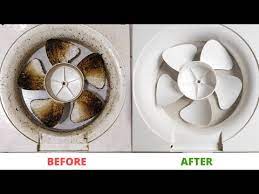 how to clean kitchen exhaust fan how