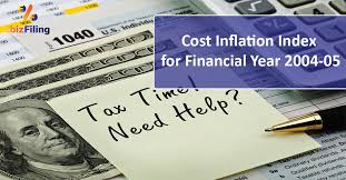 Cost Inflation Index For Financial Year 2004 05 Ebizfiling