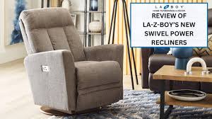 la z boy s new power swivel recliner