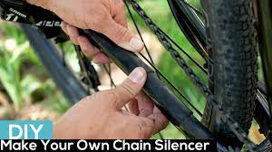 diy make your own chain slap silencer