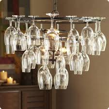 Metal Ceiling Lights Wine Glass Chandelier Pendant Lighting With 6 Lights In Wine Glass Feature Wine