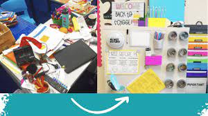 teacher desk organization tips