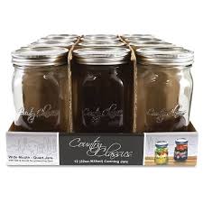 32 Oz Wide Mouth Glass Canning Jar