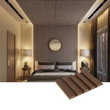 Uk Decorative Fluted Wpc Wall Panel
