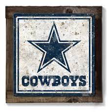Dallas Cowboys Wall Art Metal Sign