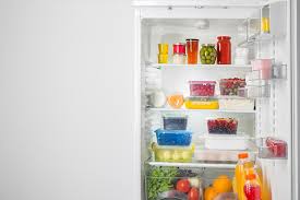 food in the fridge