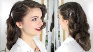 40s brush out on long hair tutorial