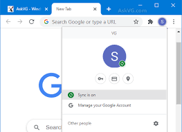 Check spelling or type a new query. Tip Disable Or Remove Google Account Sync Feature In Chrome Askvg
