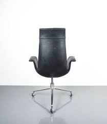 Create a professional environment with these office and conference room chairs. Fabricius And Kastholm Black Blue High Back Bird Desk Chair Fk 6725 1964