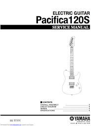 It shows the components of the circuit as simplified shapes, and the aptitude and signal friends amid the devices. Yamaha Pacifica 120s 120 Electric Guitar Full Service Manual Tradebit