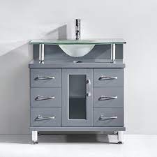 Once you have carefully measured the vanity, go to a home improvement store or go online to buy the desired number of drawers. Vincente 32 Single Vanity Ms 32 Bathroom Vanities Virtu Usa