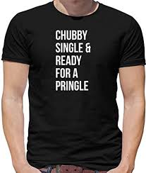 Chubby Single Pringle Mens T Shirt 13 Colours Amazon Co