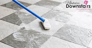 how to clean floor tile grout without