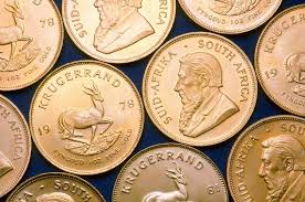 krugerrands gold coins minted by south
