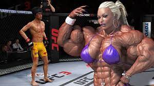 UFC3 | Bruce Lee vs. Muscle Women (EA sports UFC 3) - YouTube
