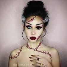 45 horrifying halloween makeup ideas