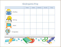 Kindergarten Prep Progress Chart All For My Girl