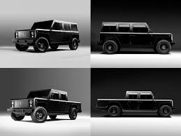 Bollinger Shows Off Two Utilitarian Ev Prototypes With A