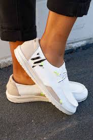Hey dude shoes for men. Hey Dude Shoes Women S Wendy Zebra Star Shoes In White 121410136 Glik S