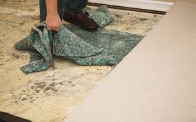 drying out carpeted floor after flood
