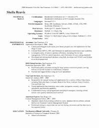Years Experience Resume Format Luxury Diploma Mechanical