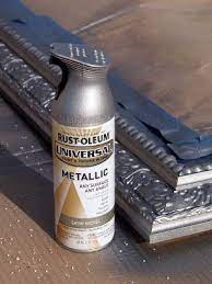 rustoleum universal metallic in satin