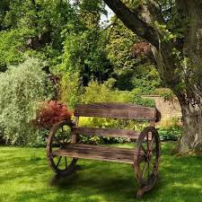 Garden Bench Made Of Solid Wood