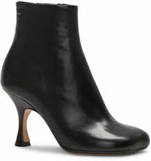 Details About Maison Margiela S40wu0165 Women Ankle Boots Black Leather Side Zip Us 8 Eu 38