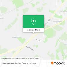 how to get to basings garden centre