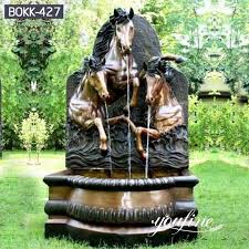 Bronze Horse Wall Fountain Youfine