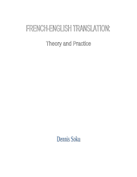 pdf french english translation theory