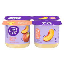 regular nonfat yogurt peach