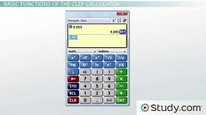 Clep Scientific Calculator