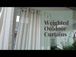 Outdoor Curtains From Blowing Away