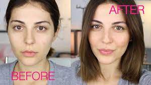 natural beauty and going makeup