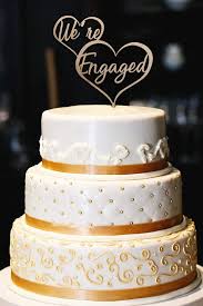 Add your own special message, a favourite photo, their names or you're engaged. Engagement Cake Design