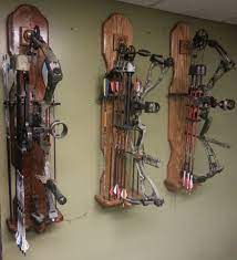 Learning how to build a bow rack is as common in the diy circles as other furniture, so good plans can be tough to find. Bow Lok Https Www Facebook Com Pages Bow Lok 281987385287891 110 Plus Shipping For Stained 100 Plus Shipping For Unstained Bow Hanger Bow Rack Archery