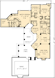 House Plan 95652 Mediterranean Style