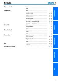 Mn 2012 Threading 4 Mb Seco Tools Pdf Catalogs