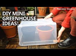 4 And Easy Mini Diy Greenhouse