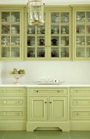 green kitchen cabinets, painted kitchen