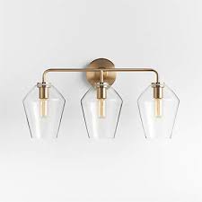 Arren Brass 3 Bathroom Vanity Light